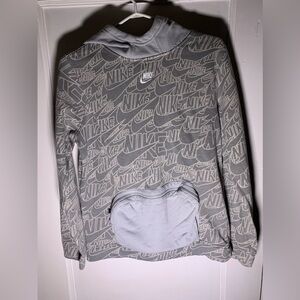 Nike embroidered aop hoodie